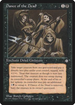 Dance of the Dead card from Ice Age