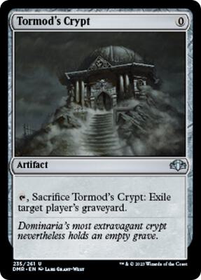 Tormod's Crypt card from Dominaria Remastered