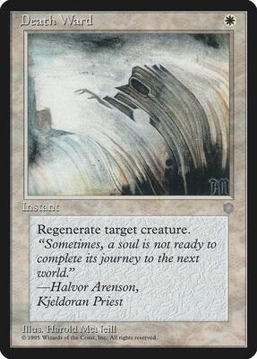 Death Ward card from Ice Age