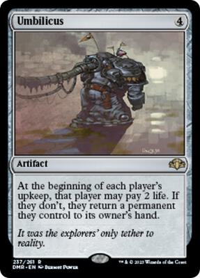 Umbilicus card from Dominaria Remastered