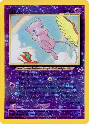 Mew card from Southern Islands