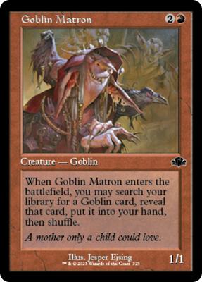 Goblin Matron (Retro Frame) card from Dominaria Remastered