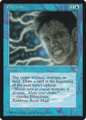 Enervate card from Ice Age