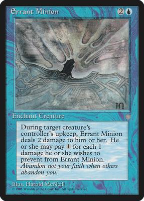 Errant Minion card from Ice Age