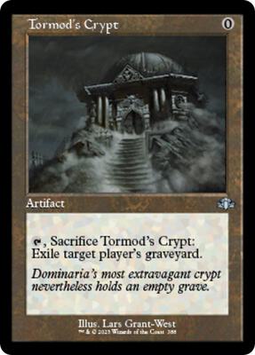 Tormod's Crypt (Retro Frame) card from Dominaria Remastered