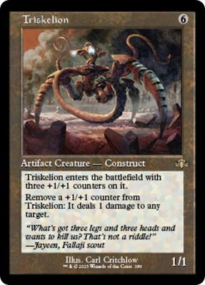Triskelion (Retro Frame) card from Dominaria Remastered