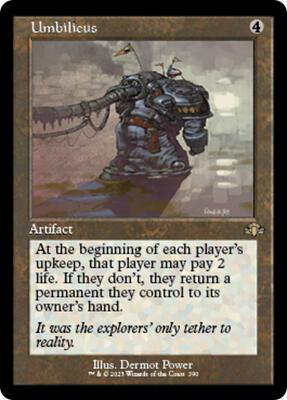 Umbilicus (Retro Frame) card from Dominaria Remastered