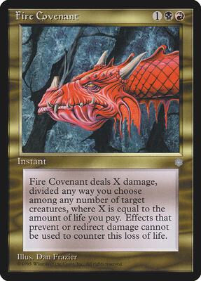 Fire Covenant card from Ice Age