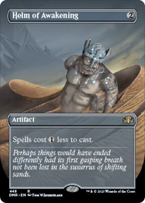 Helm of Awakening (Borderless) card from Dominaria Remastered