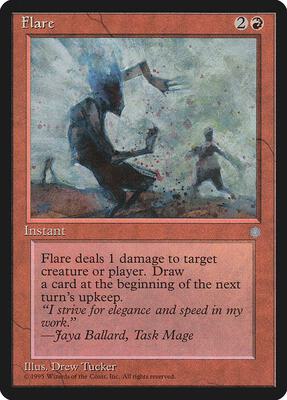 Flare card from Ice Age