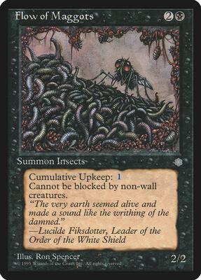 Flow of Maggots card from Ice Age