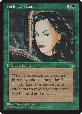 Forbidden Lore card from Ice Age