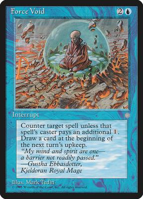 Force Void card from Ice Age