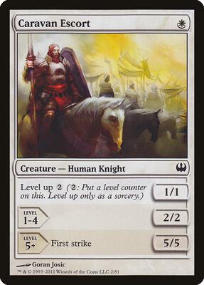 Caravan Escort card from Duel Decks: Knights vs. Dragons
