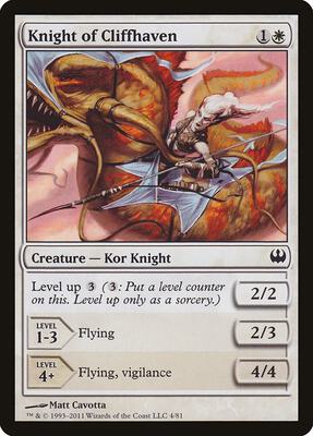 Knight of Cliffhaven card from Duel Decks: Knights vs. Dragons