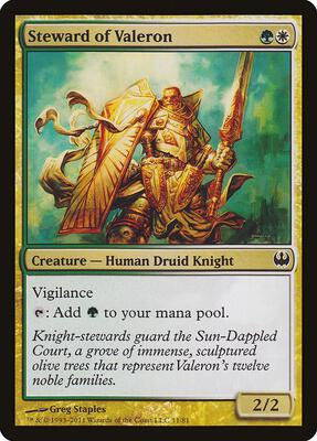 Steward of Valeron card from Duel Decks: Knights vs. Dragons