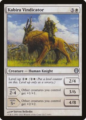 Kabira Vindicator card from Duel Decks: Knights vs. Dragons