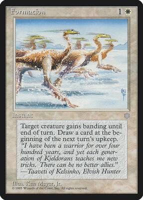 Formation card from Ice Age