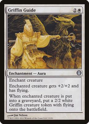Griffin Guide card from Duel Decks: Knights vs. Dragons