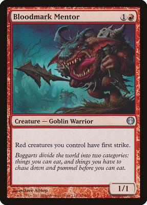 Bloodmark Mentor card from Duel Decks: Knights vs. Dragons