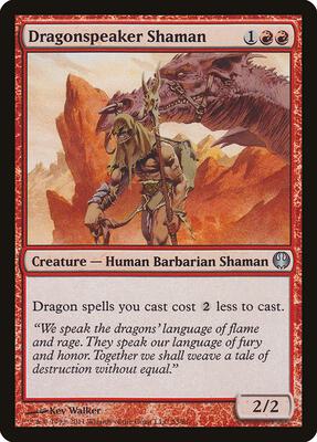 Dragonspeaker Shaman card from Duel Decks: Knights vs. Dragons