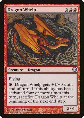 Dragon Whelp card from Duel Decks: Knights vs. Dragons