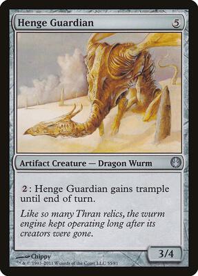 Henge Guardian card from Duel Decks: Knights vs. Dragons