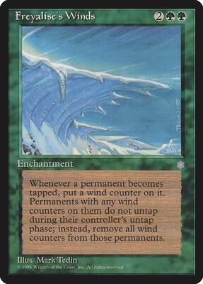 Freyalise's Winds card from Ice Age