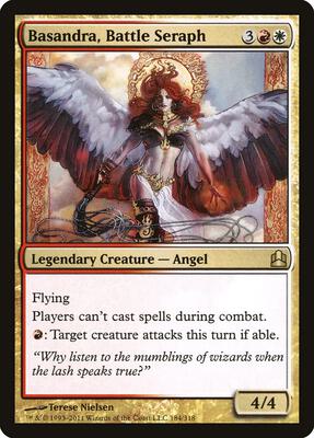 Basandra, Battle Seraph card from Commander