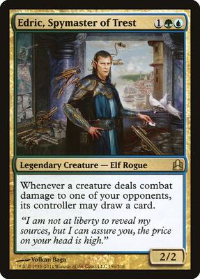 Edric, Spymaster of Trest card from Commander