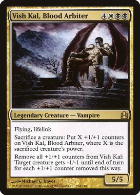 Vish Kal, Blood Arbiter card from Commander