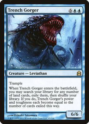 Trench Gorger card from Commander