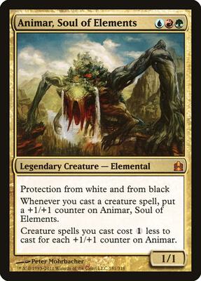 Animar, Soul of Elements card from Commander