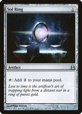 Sol Ring card from Commander
