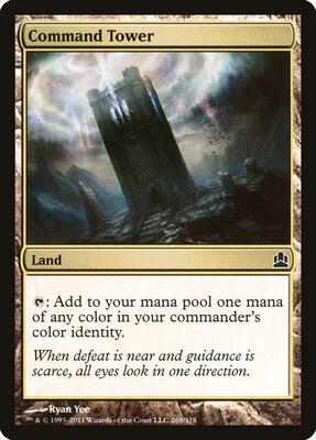 Command Tower card from Commander