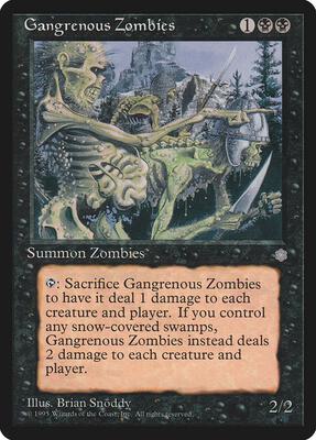 Gangrenous Zombies card from Ice Age