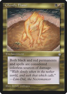 Ghostly Flame card from Ice Age