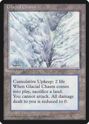 Glacial Chasm card from Ice Age