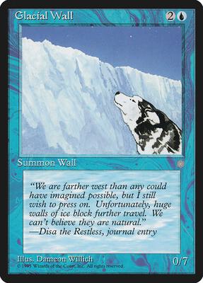 Glacial Wall card from Ice Age