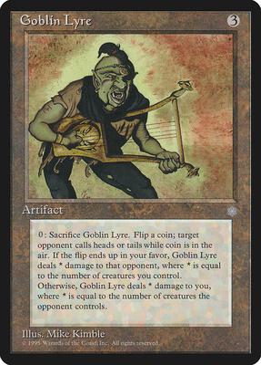 Goblin Lyre card from Ice Age