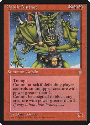 Goblin Mutant card from Ice Age