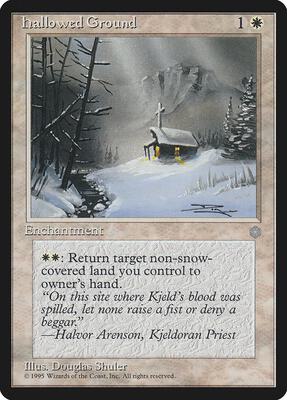 Hallowed Ground card from Ice Age