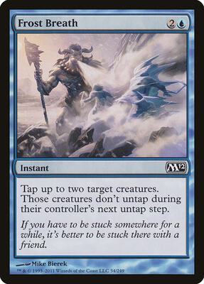 Frost Breath card from Magic 2012 (M12)