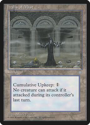 Halls of Mist card from Ice Age