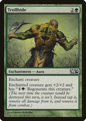 Trollhide card from Magic 2012 (M12)