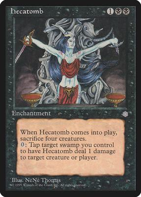 Hecatomb card from Ice Age