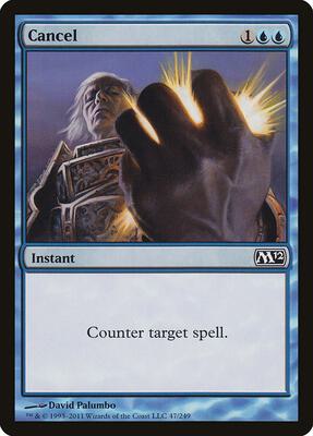 Cancel card from Magic 2012 (M12)