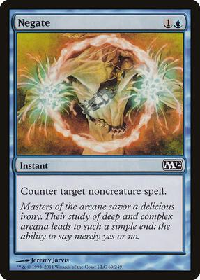 Negate card from Magic 2012 (M12)