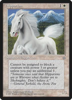 Hipparion card from Ice Age