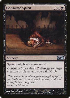 Consume Spirit card from Magic 2012 (M12)